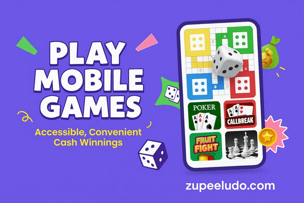 Play Mobile Zupee games