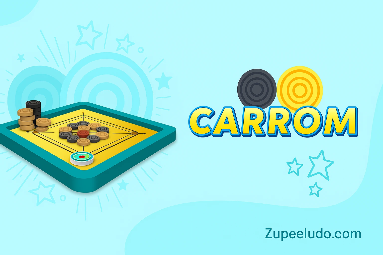 Carrom Board Game